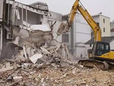 江汉旧房改造拆除